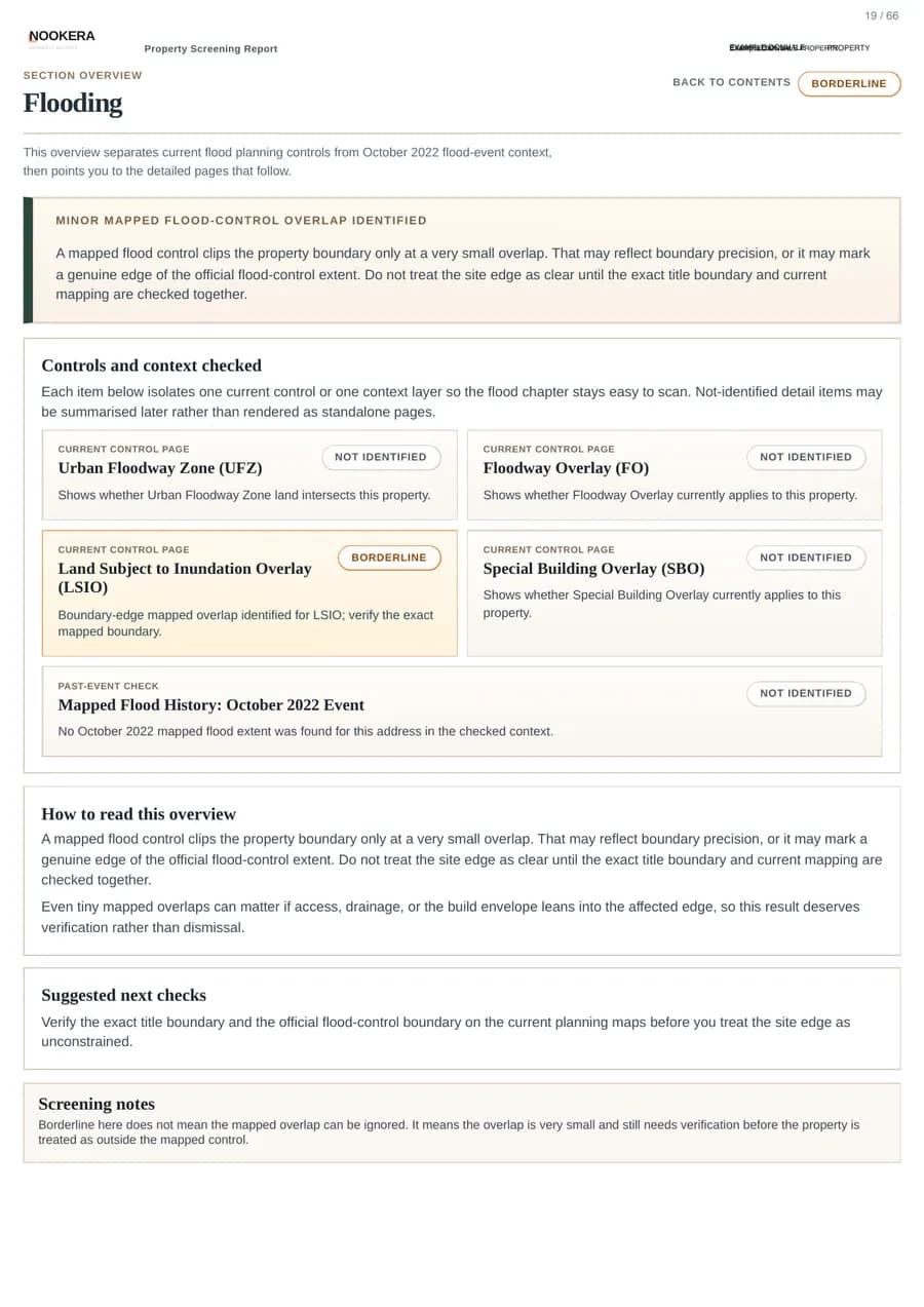 Actual sample Flooding PDF page